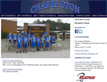 Tablet Screenshot of charlestonyouthlacrosse.org